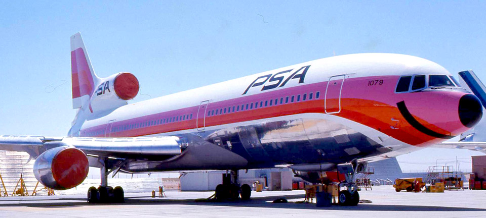 A Interep passa a representar a PSA - Pacific Southwest Airlines e a Ozark Airlines.